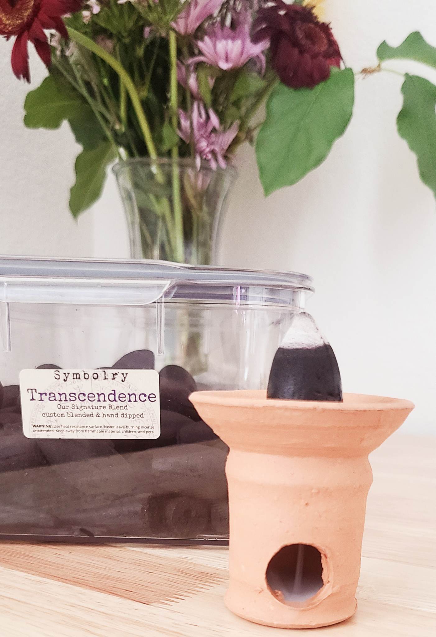 Backflow Incense Cones by Symbolry