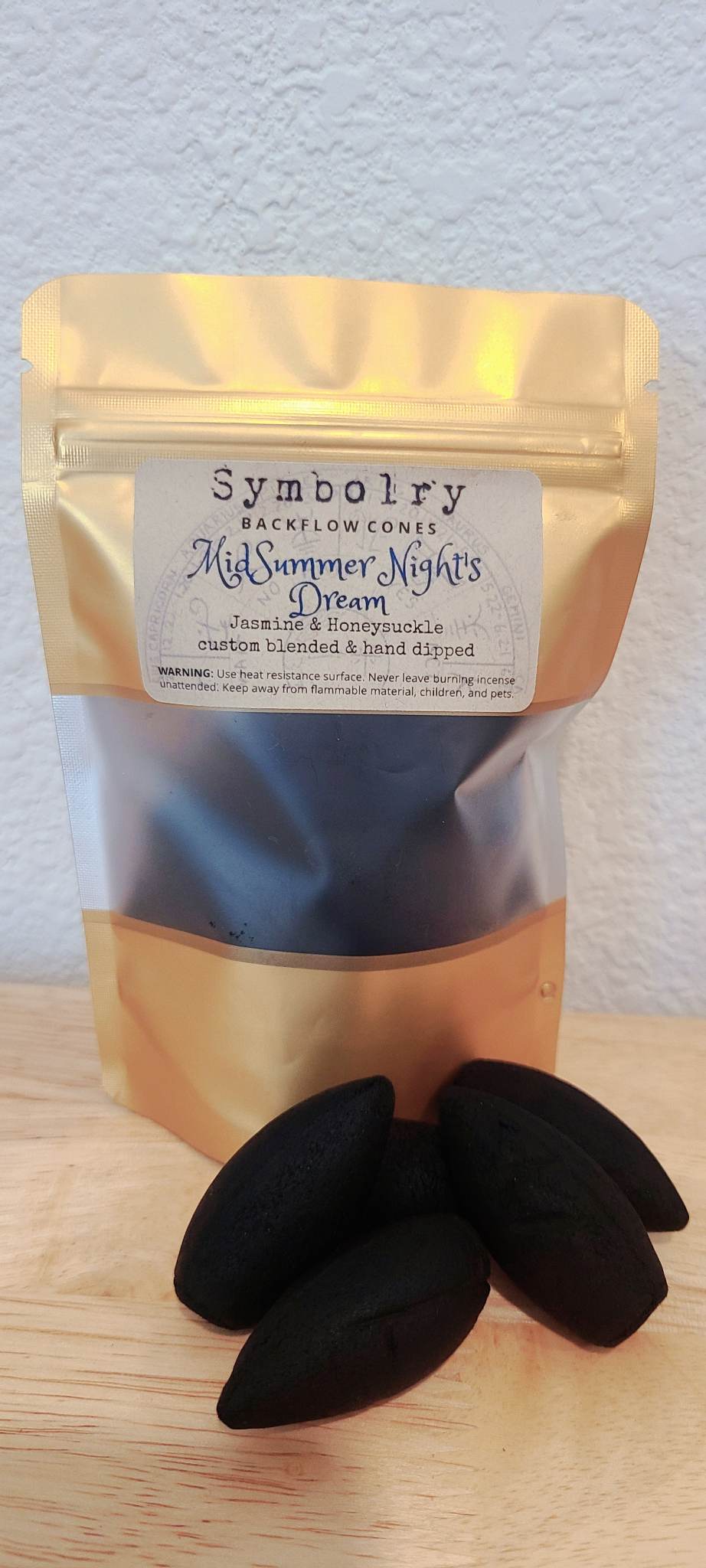 Backflow Incense Cones by Symbolry